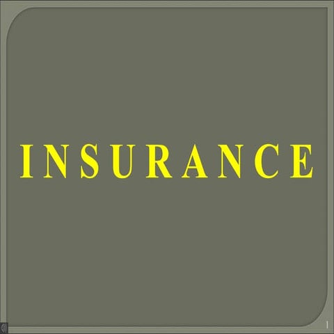 Insurance
