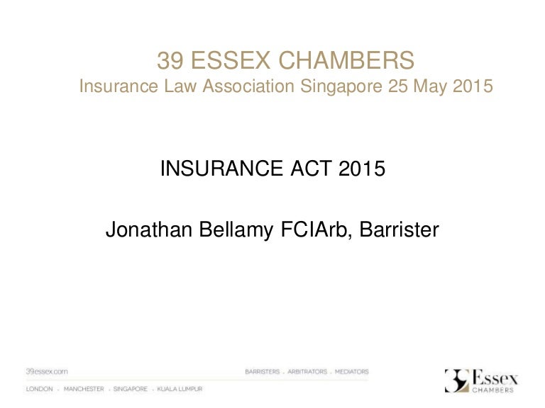Insurance act 2015
