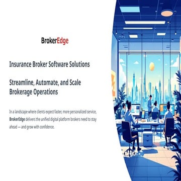 Streamline, Automate & Scale with Insurance Broker Software Solutions ...