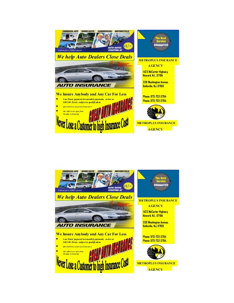 Insurance card 4