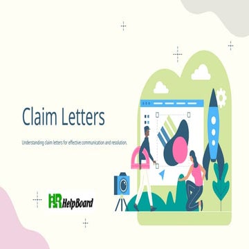 Insurance Claim Letter Sample, Claim Letter Example | PPTX