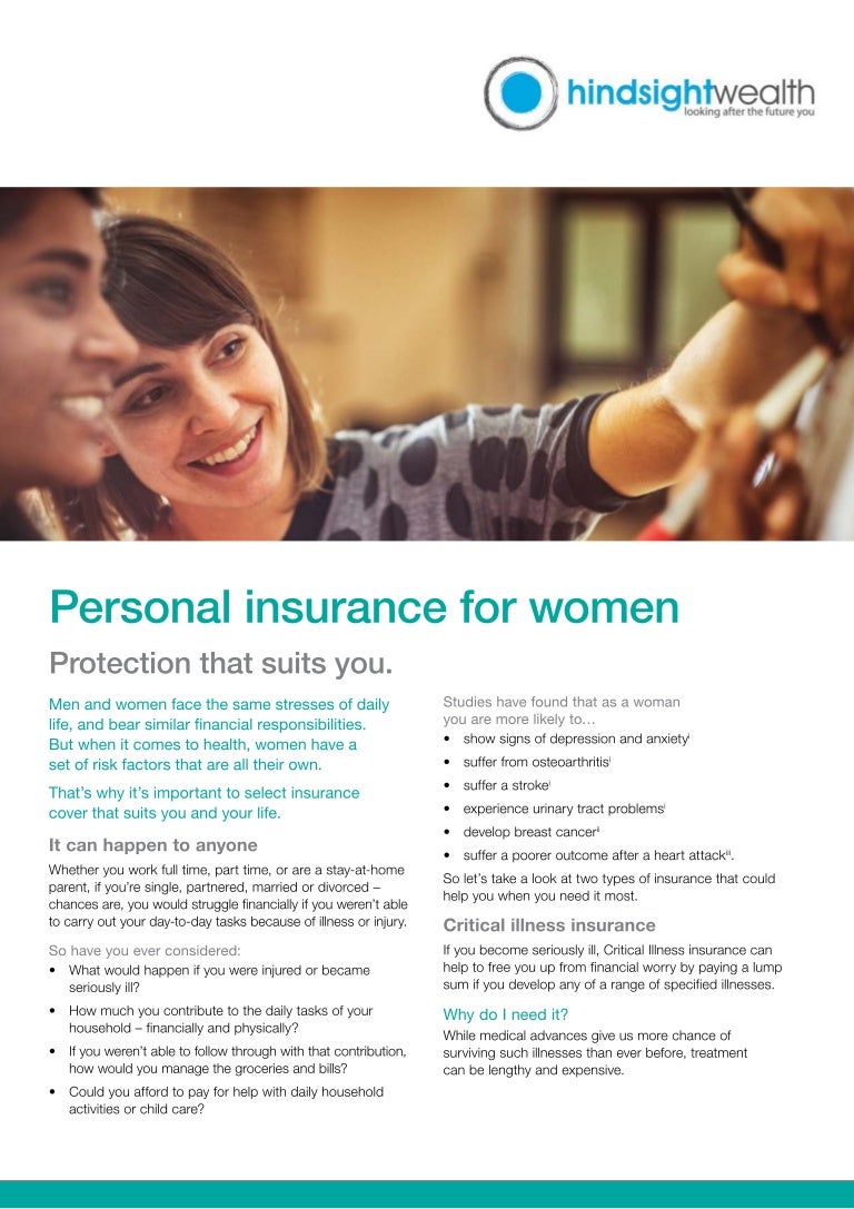 Insurance for women