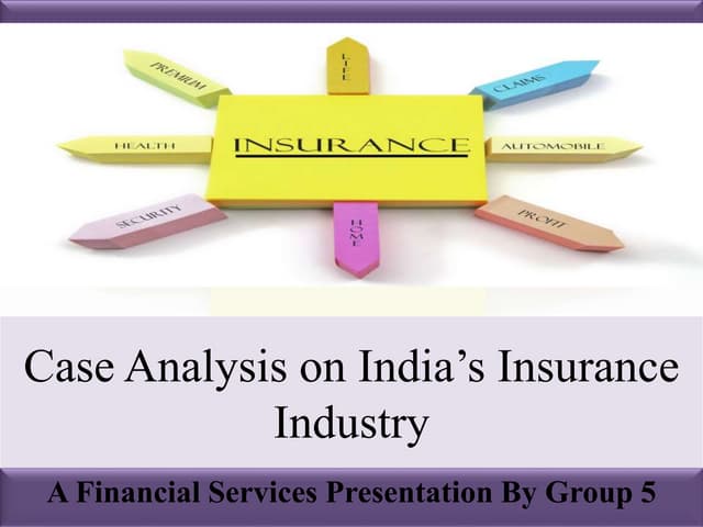 Insurance industry
