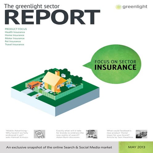 Greenlight's Insurance Sector Report, May 2013, Issue 16