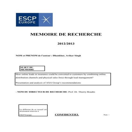 Insurance Lead Management