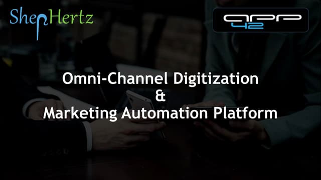 Insurance marketing automation and omni channel insurance.
