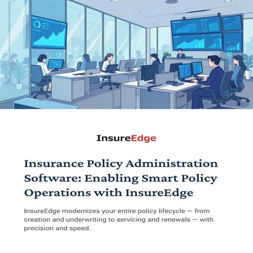 Insurance Policy Administration Software: Enabling Smart Policy ...