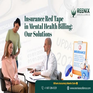 Insurance red tape in mental-health billing solutions.pptx