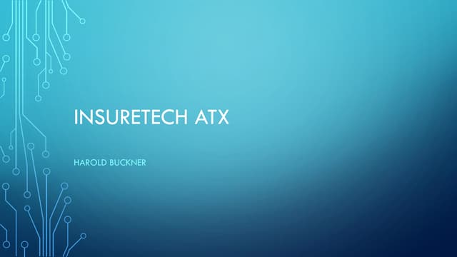 InsureTech  ATX