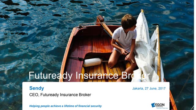 Asia Start-Up InsurTech Award 2017 - Futuready