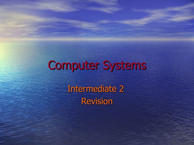 Int Cs Rev