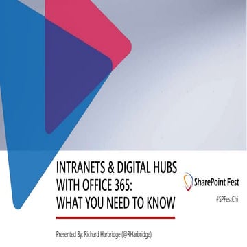 Intranets & Digital Hubs With Office 365: What You Need To Know