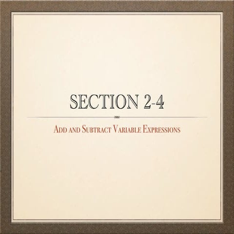 Integrated 2 Section 2-4