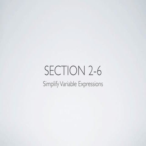 Integrated 2 Section 2-6