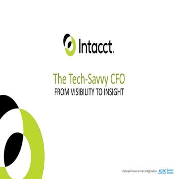 Intacct webinar tech_savvy_cfo_visibility