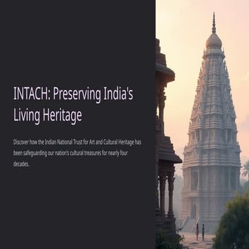 INTACH-Preserving-Indias-Living-Heritage.pptx