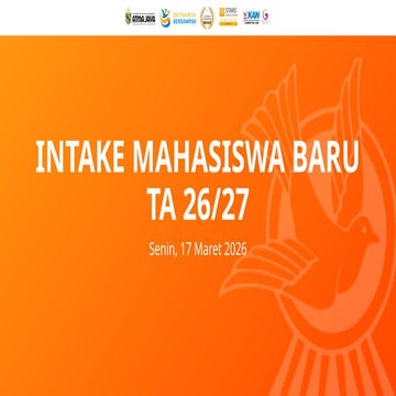 Comprehensive Analysis of New Student Intake for Academic Year 2026/ ...
