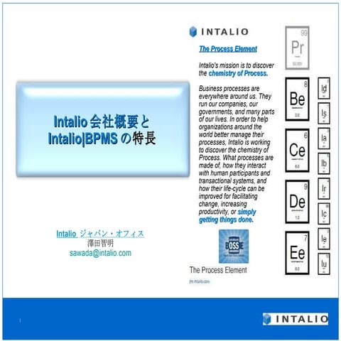 Intalio会社概要とbpmsの特長20100319