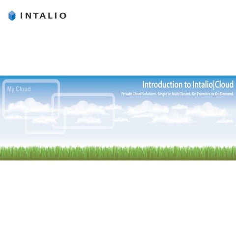 Introduction to Intalio|Cloud