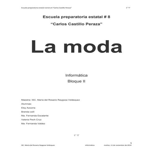 Ensayo Critico. Proyecto final de bloque 2.