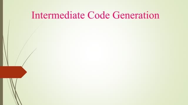 INTERMEDIATE CODE GENERTION-CD UNIT-3.pdf