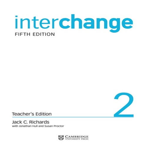 Intechange  PDF book ESL learners 