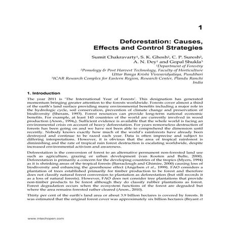 Descripcion general sobre la situacion de la deforestacion | DOCX
