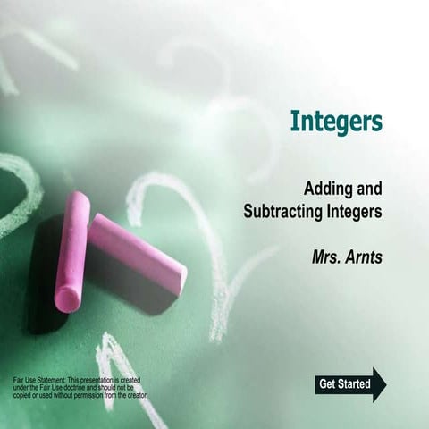 Integers