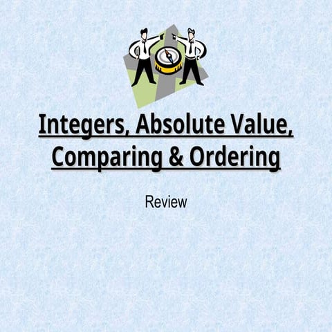 IntegersAbsoluteValue.ppt.POWERPOINTPPTT