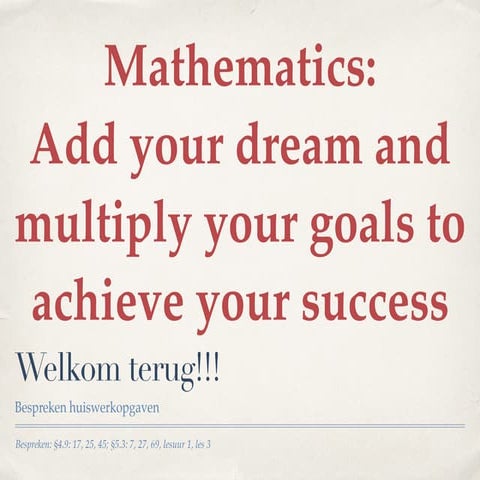 Integraalrekening 1 les 3