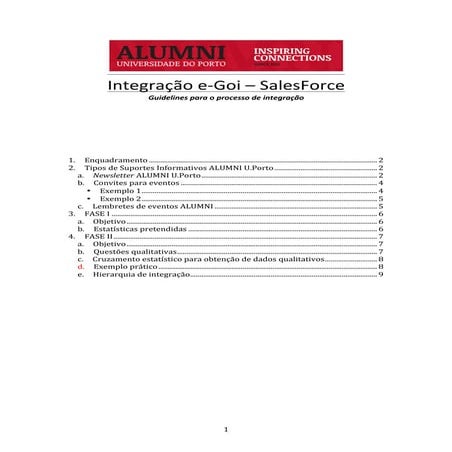 Integração CRM ALUMNI + E-GOI