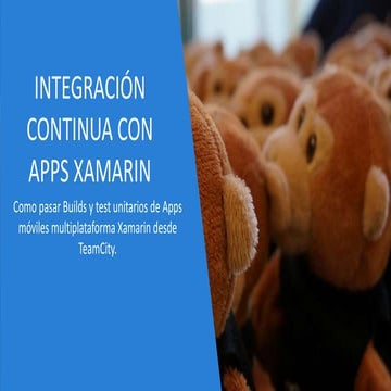 Integración Continua con Apps Xamarin