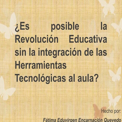 Integración de las tic en el aula