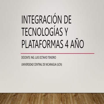 Integración de Tecnologías y Plataformas.pptx