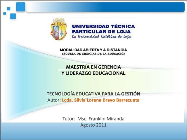Integracion de las nntt