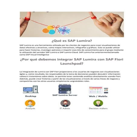 Integracion LUMIRA-FIORI