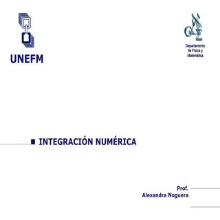 Integracion numerica