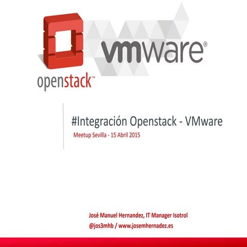 Integracion Openstack VMware