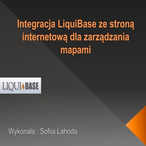 Integracja liquibase ze stroną internetową dla zarządzania bazami danych[авто...