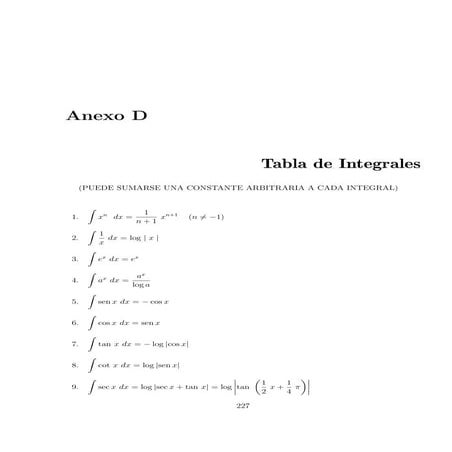 Integrales