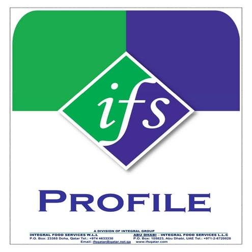 Integral Food Services W.L.L Company Profile