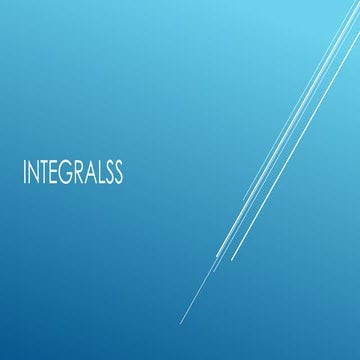 Understanding Integrals: History, Formulas, and Applications in ...