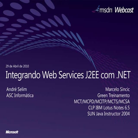 Integrando web services j2 ee com