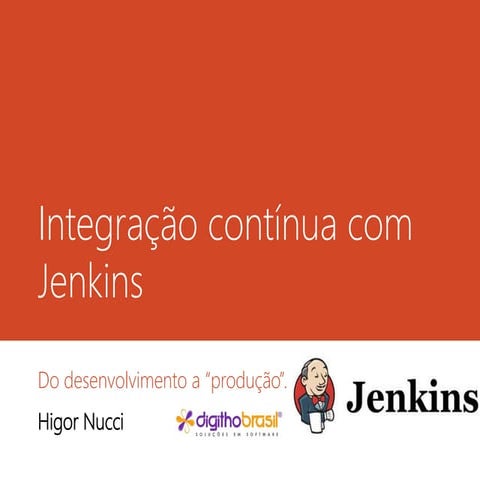 Integração contínua com Jenkins