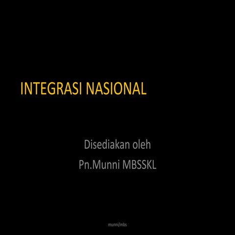 Integrasi nasional