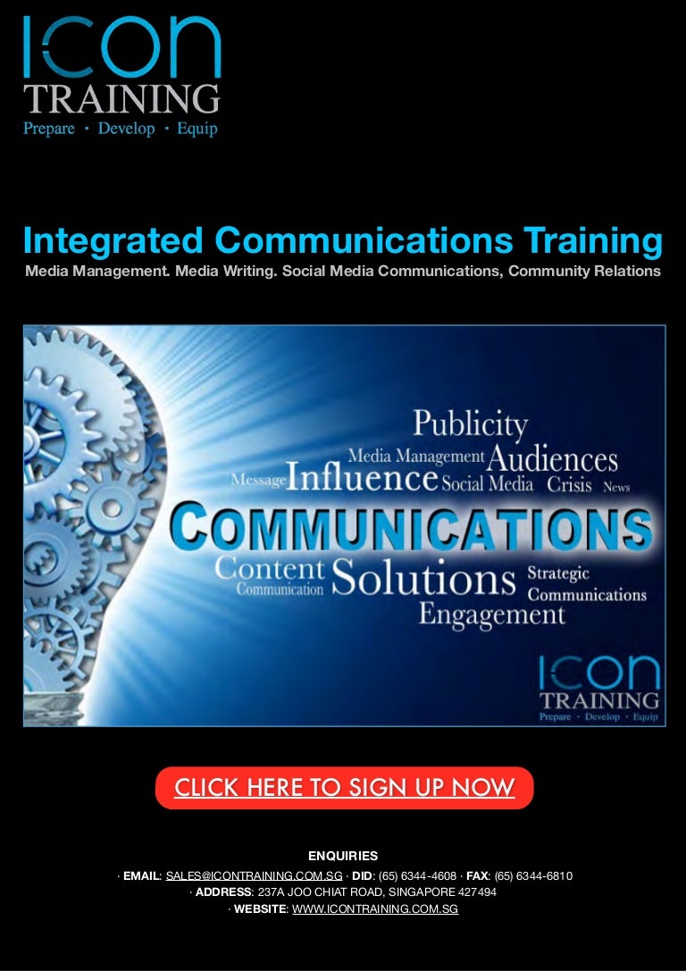Integrated communications training