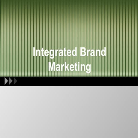integrated brand marketing