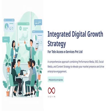 Integrated Digital Growth Strategy for Tele Access e-Services Pvt Ltd ...