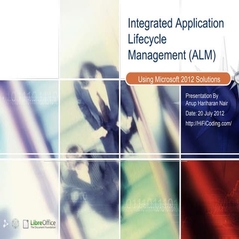 Integrated ALM using Microsoft 2012 Solutions