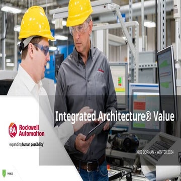Integrated Architecture Value - Customer Presentation.PPTX